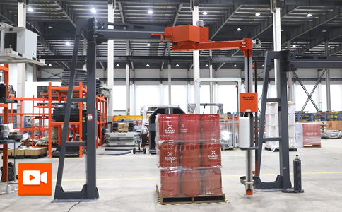 小黃蜂 | T1000mp全自動(dòng)單懸臂式智能纏繞機(jī)